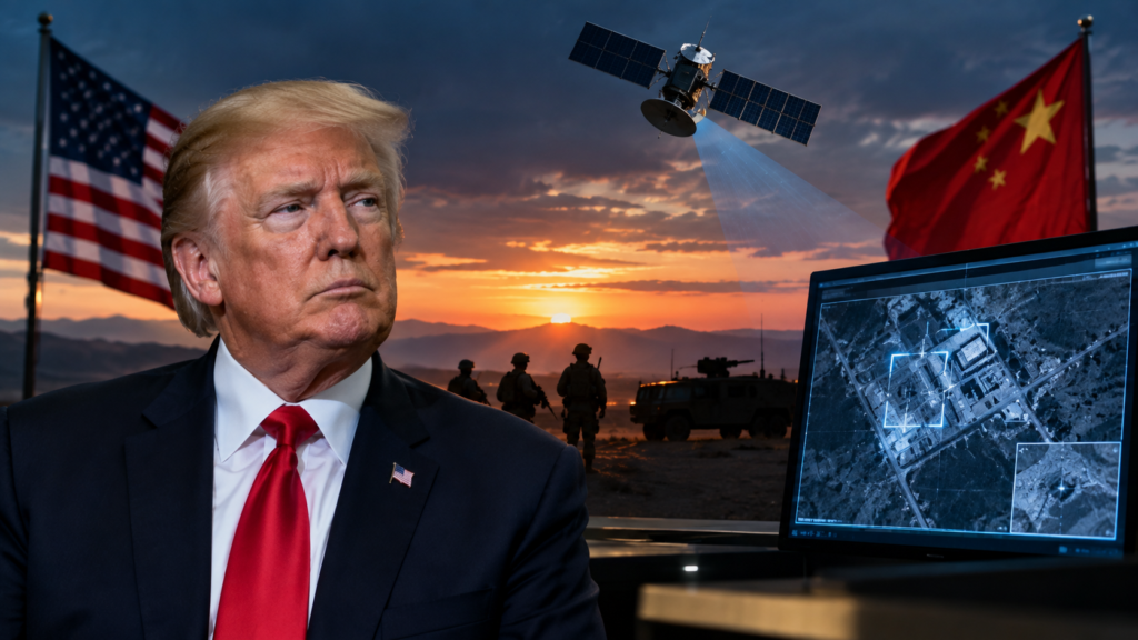 Trump Downplays China-Iran Satellite Imagery Report