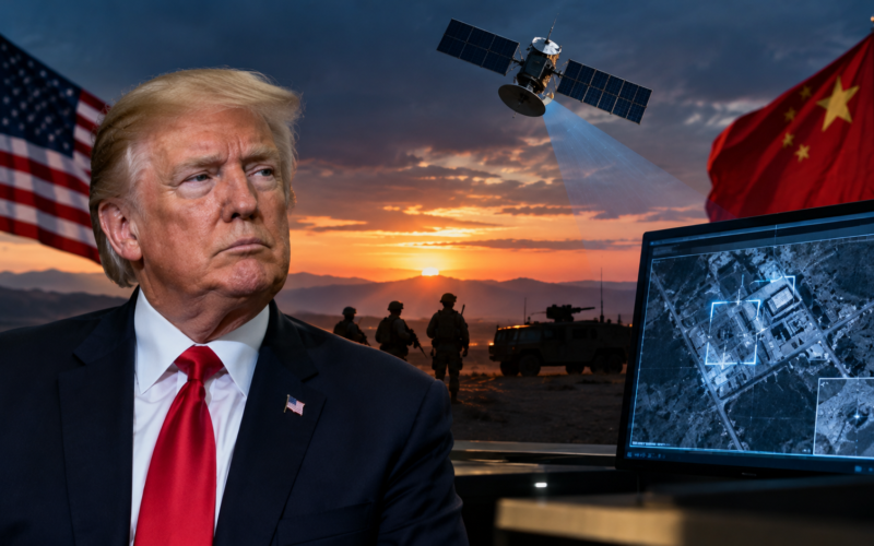 Trump Downplays China-Iran Satellite Imagery Report